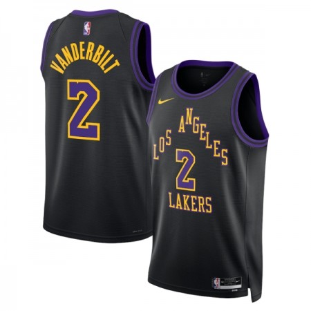 Maillot Homme Los Angeles Lakers Jarred Vanderbilt 2025-26 Nike City Edition Noir Swingman Maillot Homme Los Angeles Lakers Jarred Vanderbilt 2025-26 Nike City Edition Noir Swingman
